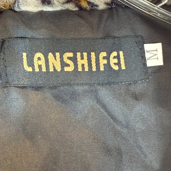 Leopard Print Faux Fur Coat - Picture 8 of 9